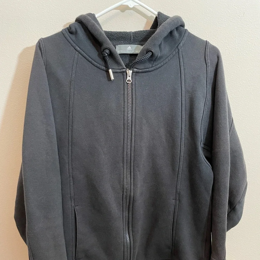 Stella McCartney Adidas Black Hoodie - Picture 1 of 7